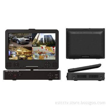 4 CH build-in 10.5\' LCD DVR COMBO CCTV CAMERA